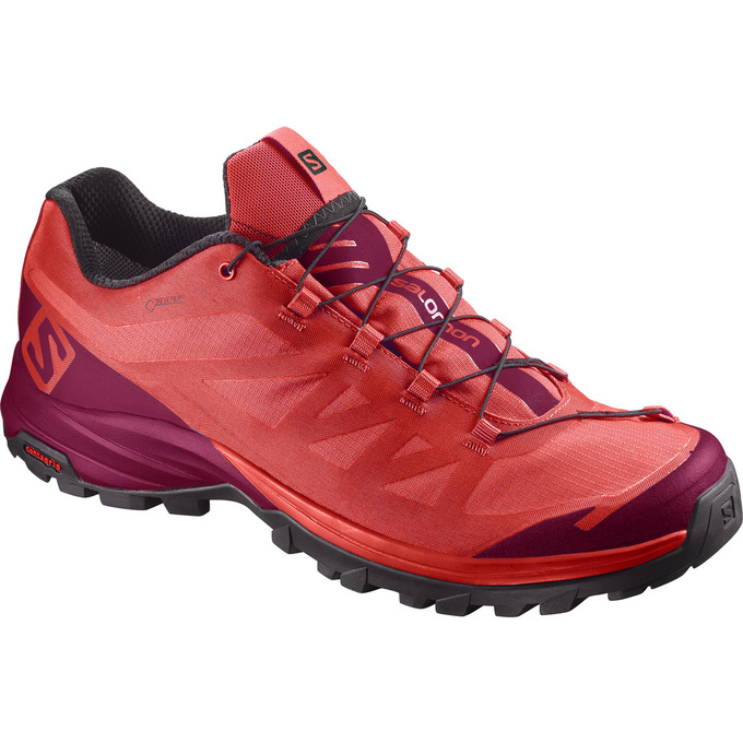 Salomon OUTPATH GTX® W Zapatillas Trekking Mujer - Naranjas / Burdeos - Colombia (98452-KSQJ)